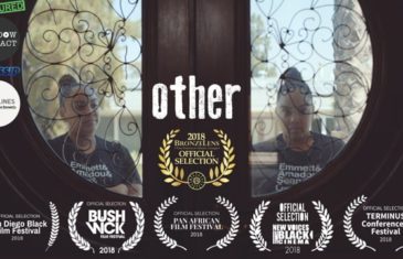 OTHER is a short film about a black woman who struggles with her feelings as she navigates white spaces in the aftermath of the white nationalist rallies in Charlottesville, Virginia. As a black woman, mother, and wife, she must face unconcerned neighbors, unaware colleagues, and clueless strangers who make containing her hurt, rage, and sorrow almost unbearable. A chance meeting with a barista offers her only respite.
